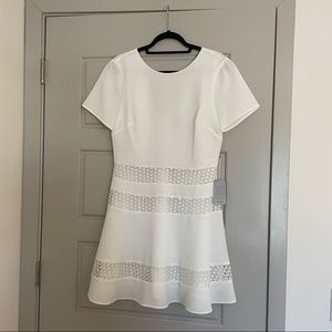 Nordstrom white dress, NWT, size L!